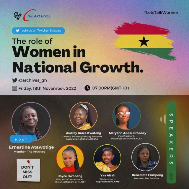 Women in national growth graphic design artwork