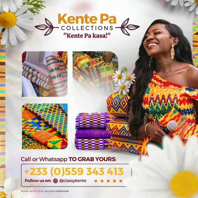 Kente Pa Collections graphic design artwork