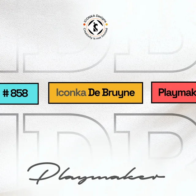 Iconka · playmaker graphic design artwork